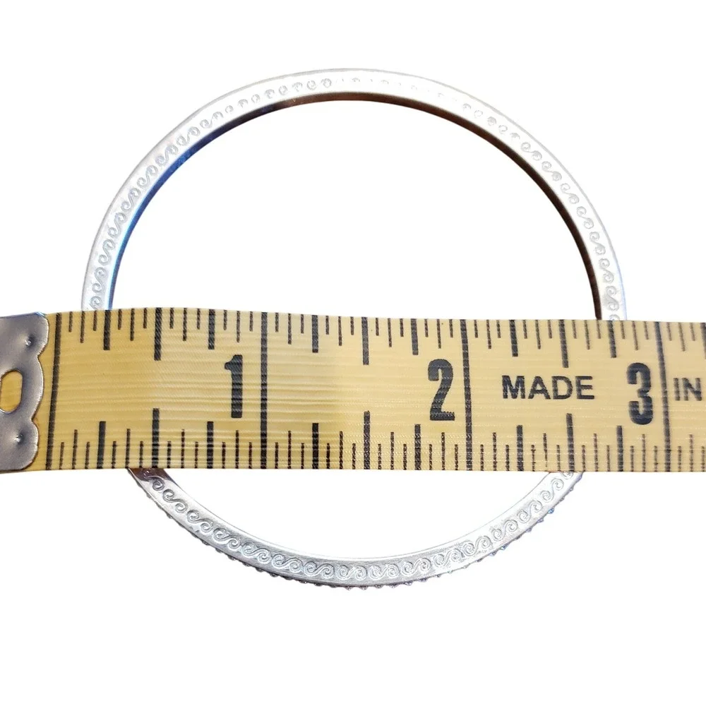 Brighton Silver‎ Tone Bangle Bracelet Crystal Rhinestone Accent Elegant Jewelry